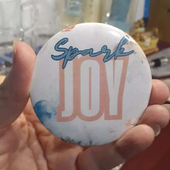 Positive Affirmation Button Magnets | Handmade 4pc Set | Cute Gift Idea - Picture 4 of 5